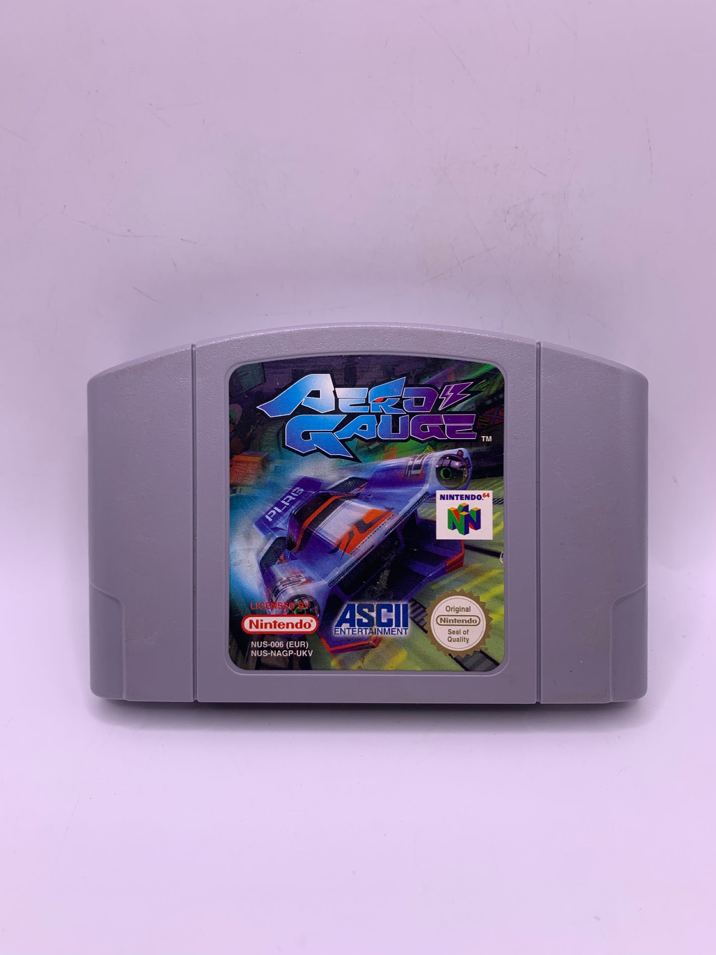 AeroGauge (Achterkant gebruikt) – Nintendo 64