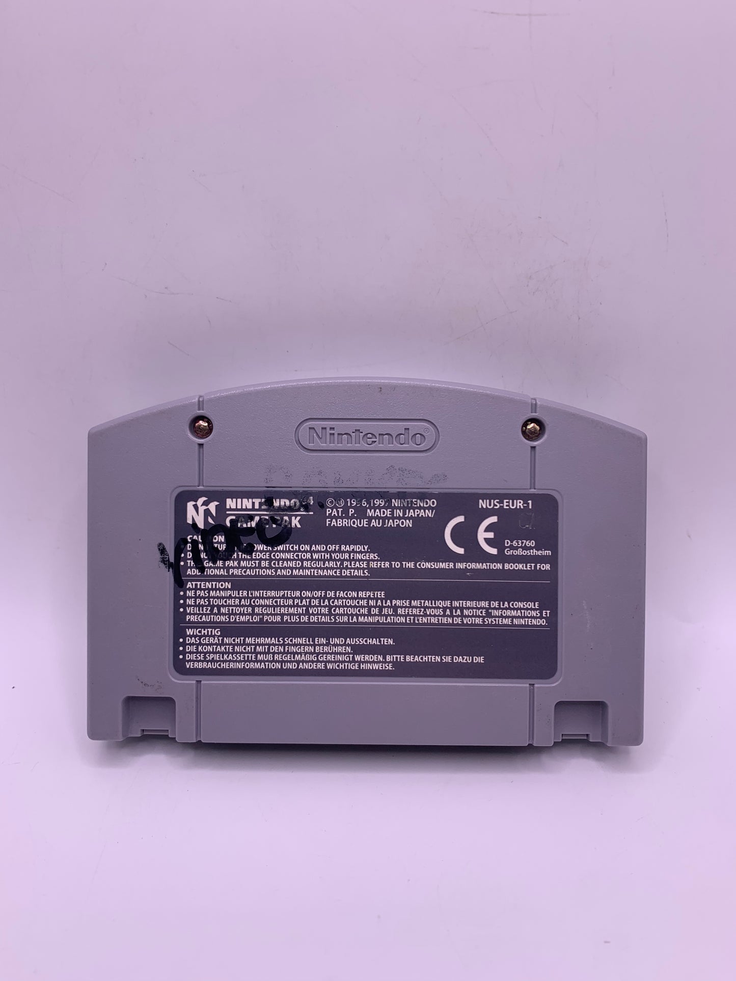 AeroGauge (Achterkant gebruikt) – Nintendo 64