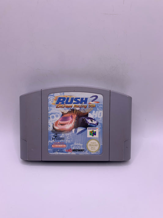 Rush 2: Extreme Racing USA (Label achter weg) – Nintendo 64