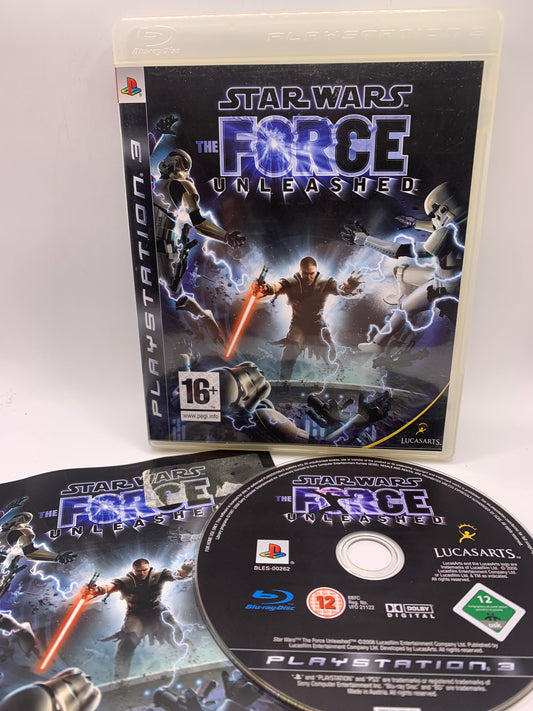 Star Wars: The Force Unleashed (Sticker handleiding) - PlayStation 3