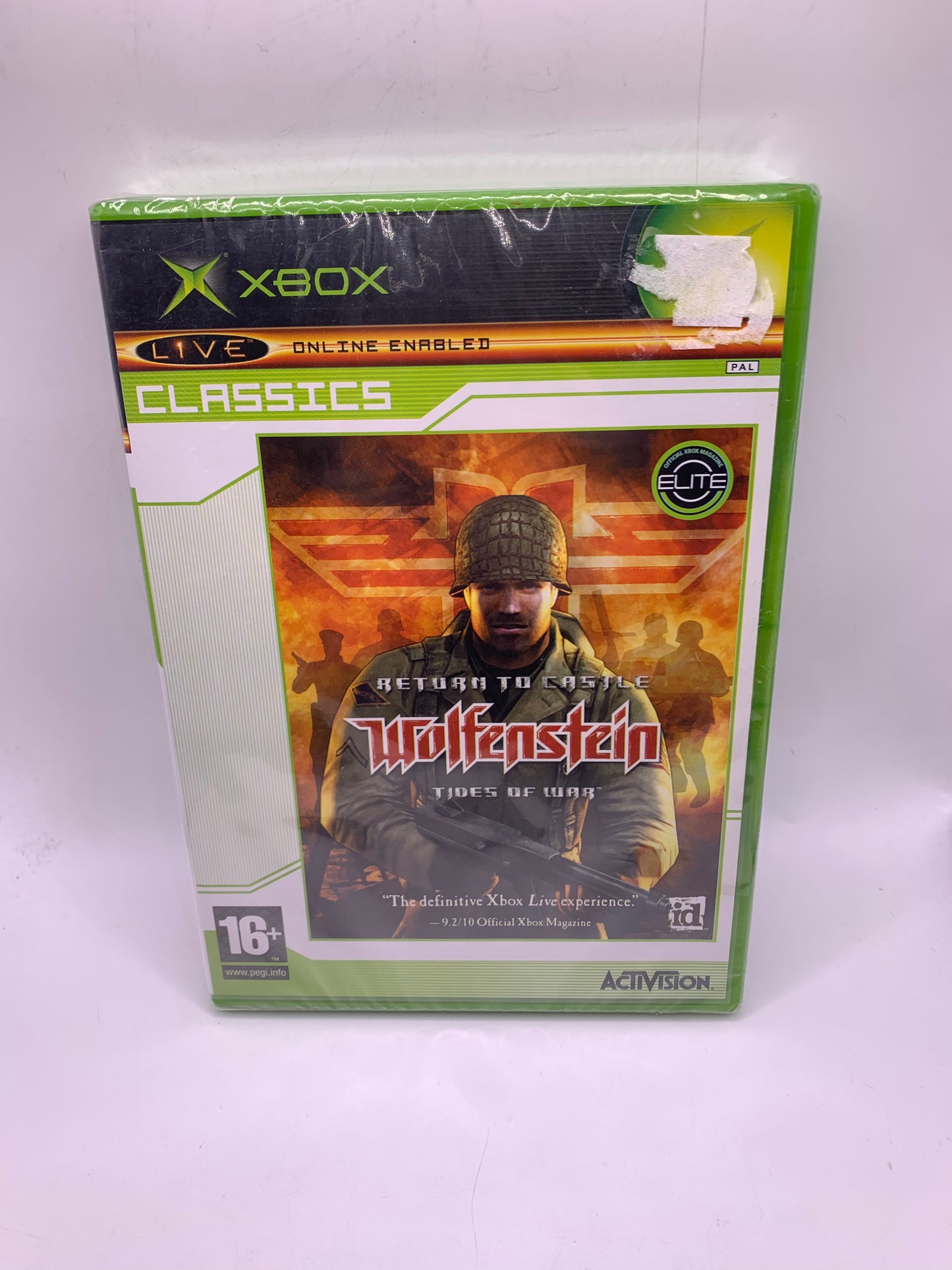 Return to Castle Wolfenstein: Tides of War (Classics) (SEALED) – Xbox Original
