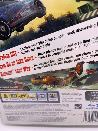 Burnout Paradise (Cover minder) – PlayStation 3