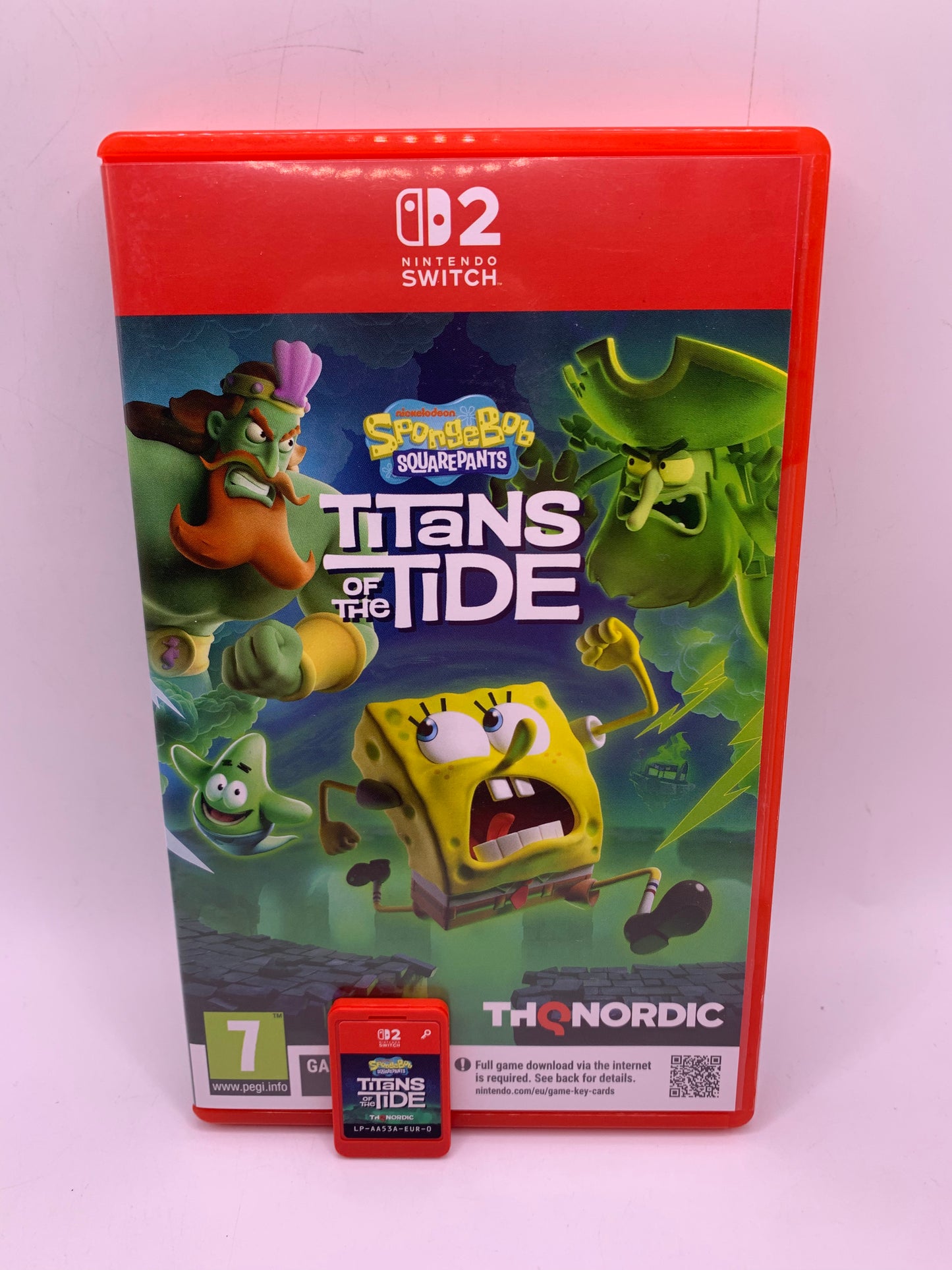SpongeBob SquarePants: Titans of the Tide (Game keycard) – Nintendo Switch