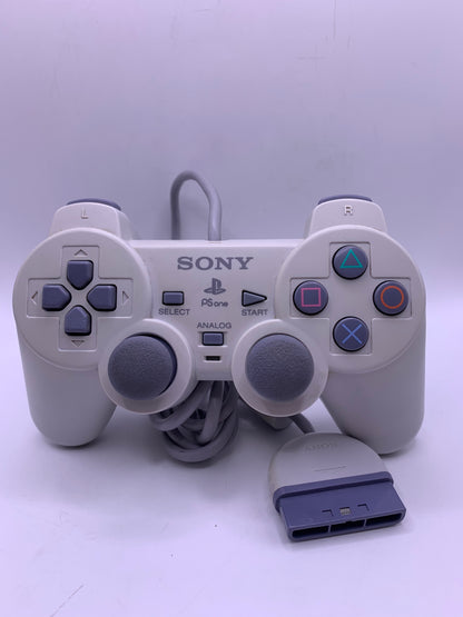PlayStation 1 Controller (Wit, slim)