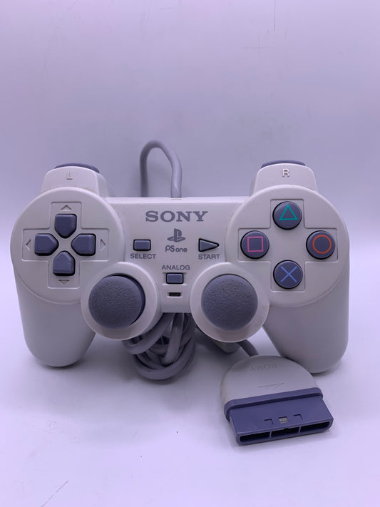 PlayStation 1 Controller (Wit, slim)