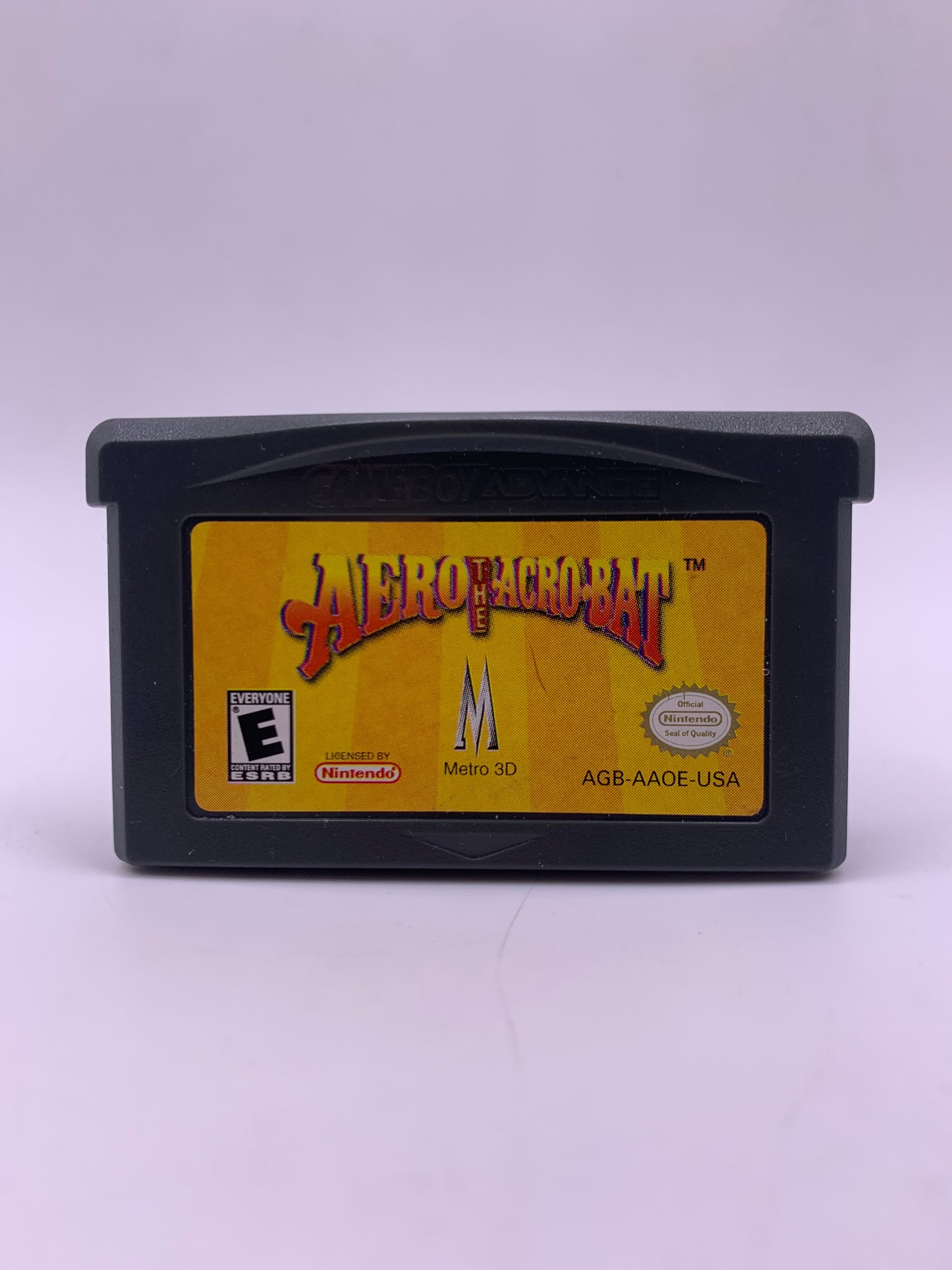 Aero the Acro-Bat (USA) – Game Boy Advance