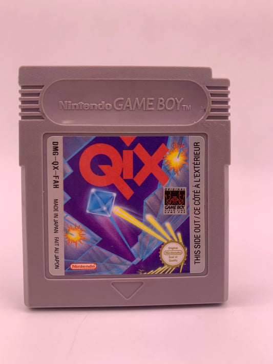 Qix (Achterzijde licht gebruikt) - Game Boy Classic