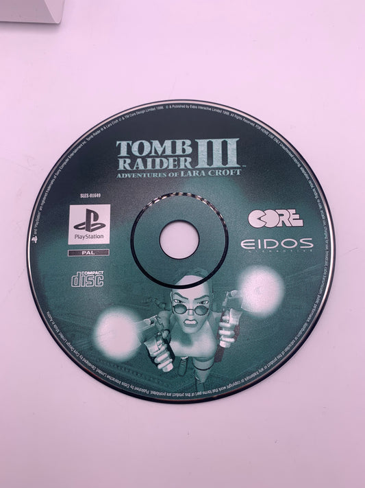 Tomb Raider III: Adventures of Lara Croft (Los) - Playstation