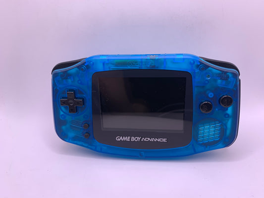 Gameboy Advance (Clear Blue & Black) (IPS Scherm)