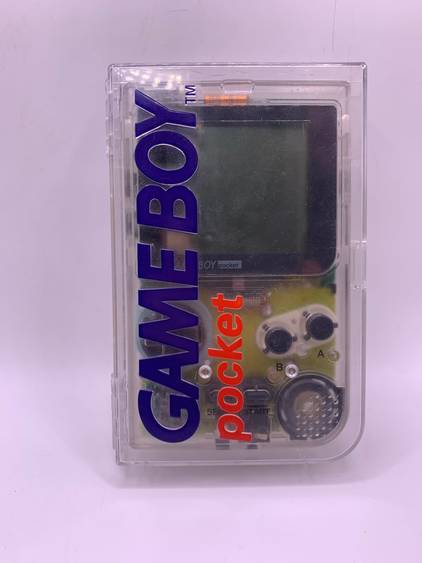 Gameboy Pocket (Transparant) (Met case)