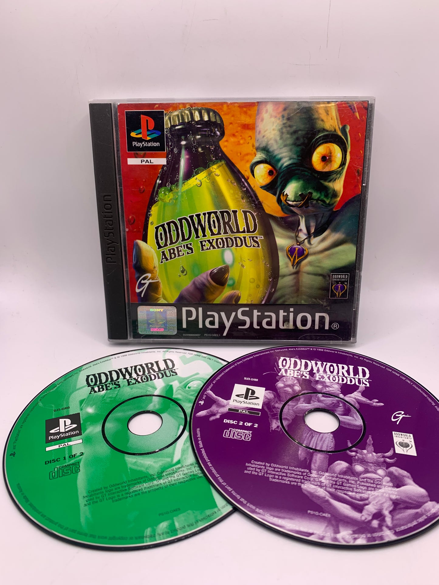 Oddworld: Abe's Exoddus (Geen handleiding) - Playstation