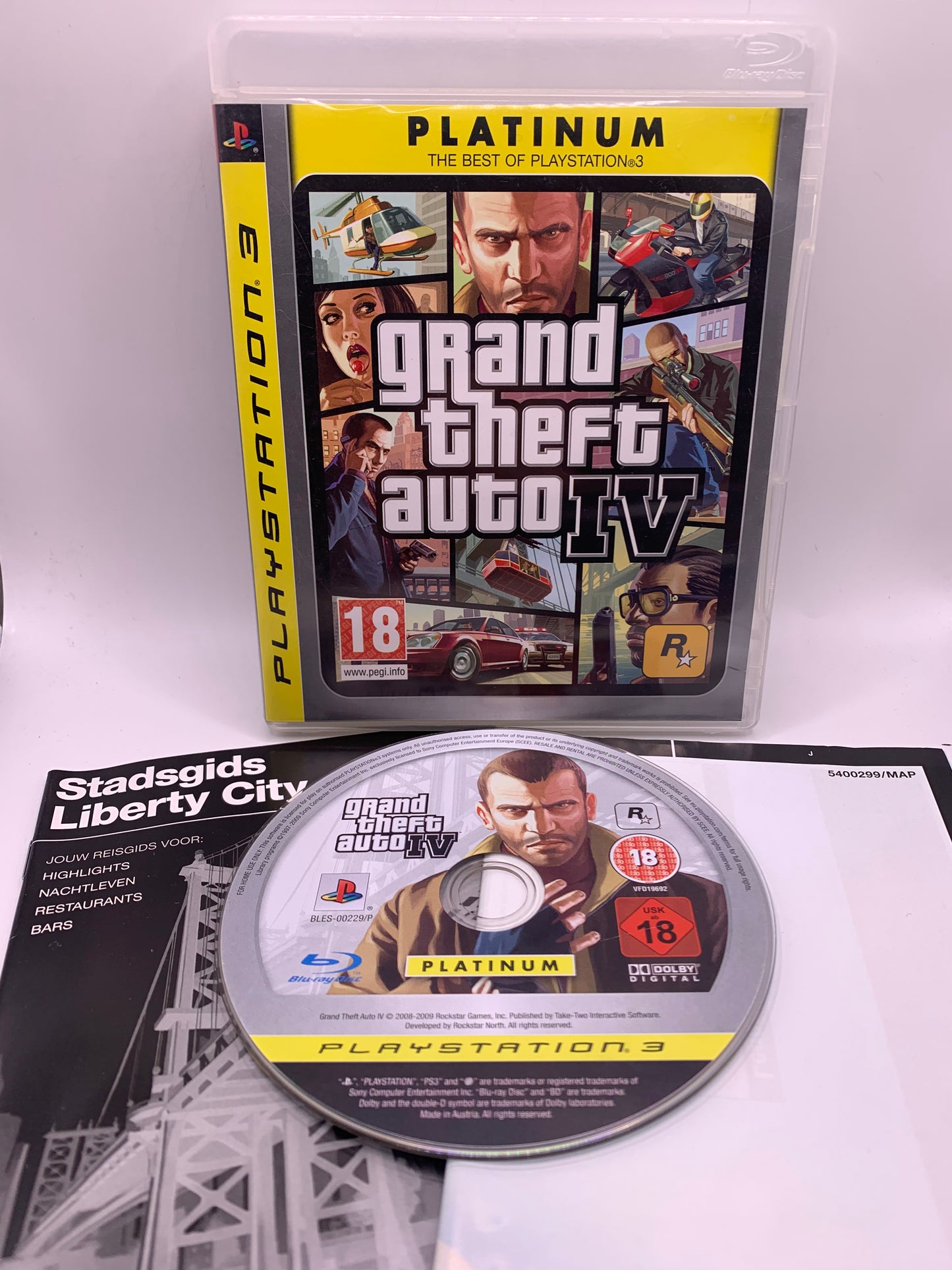 Grand Theft Auto IV (Platinum) - Playstation 3