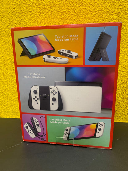 Nintendo Switch OLED (Wit, rood/baluwe controllers)