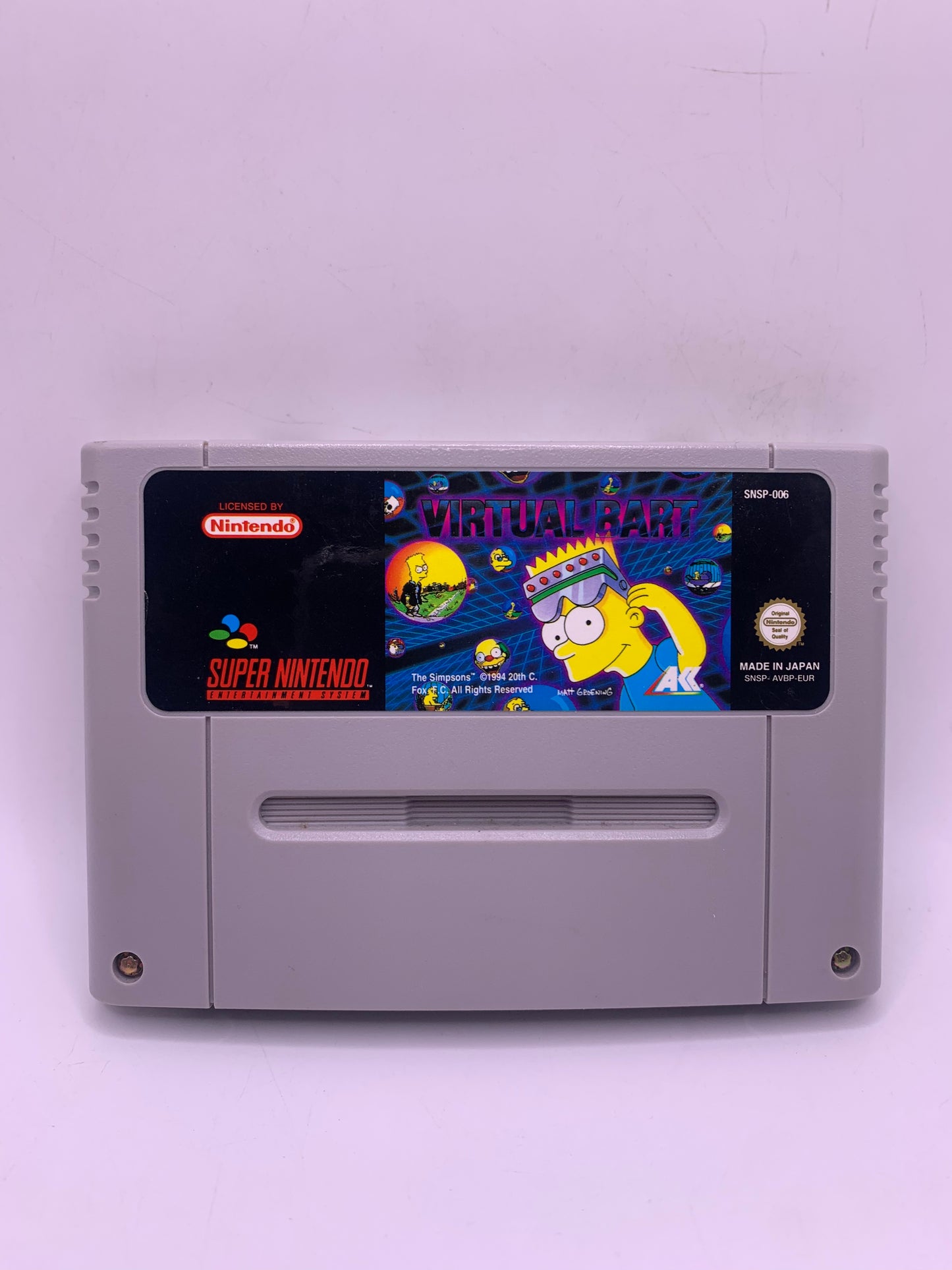 Virtual Bart - SNES