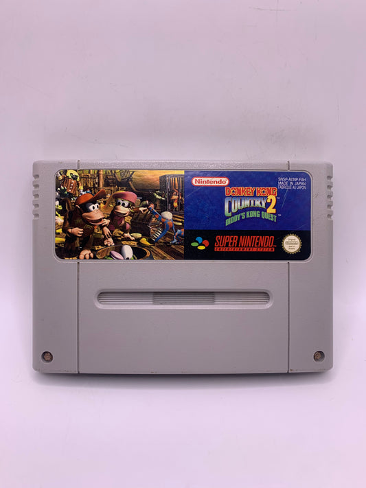 Donkey Kong Country 2: Diddy’s Kong Quest (Licht bekrast) – SNES