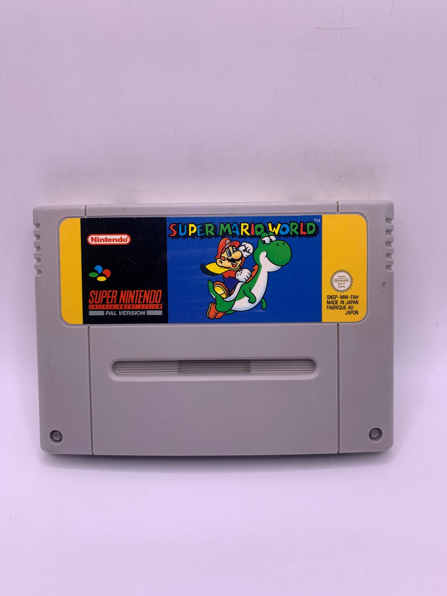 Super Mario World (Vergeeld) – SNES
