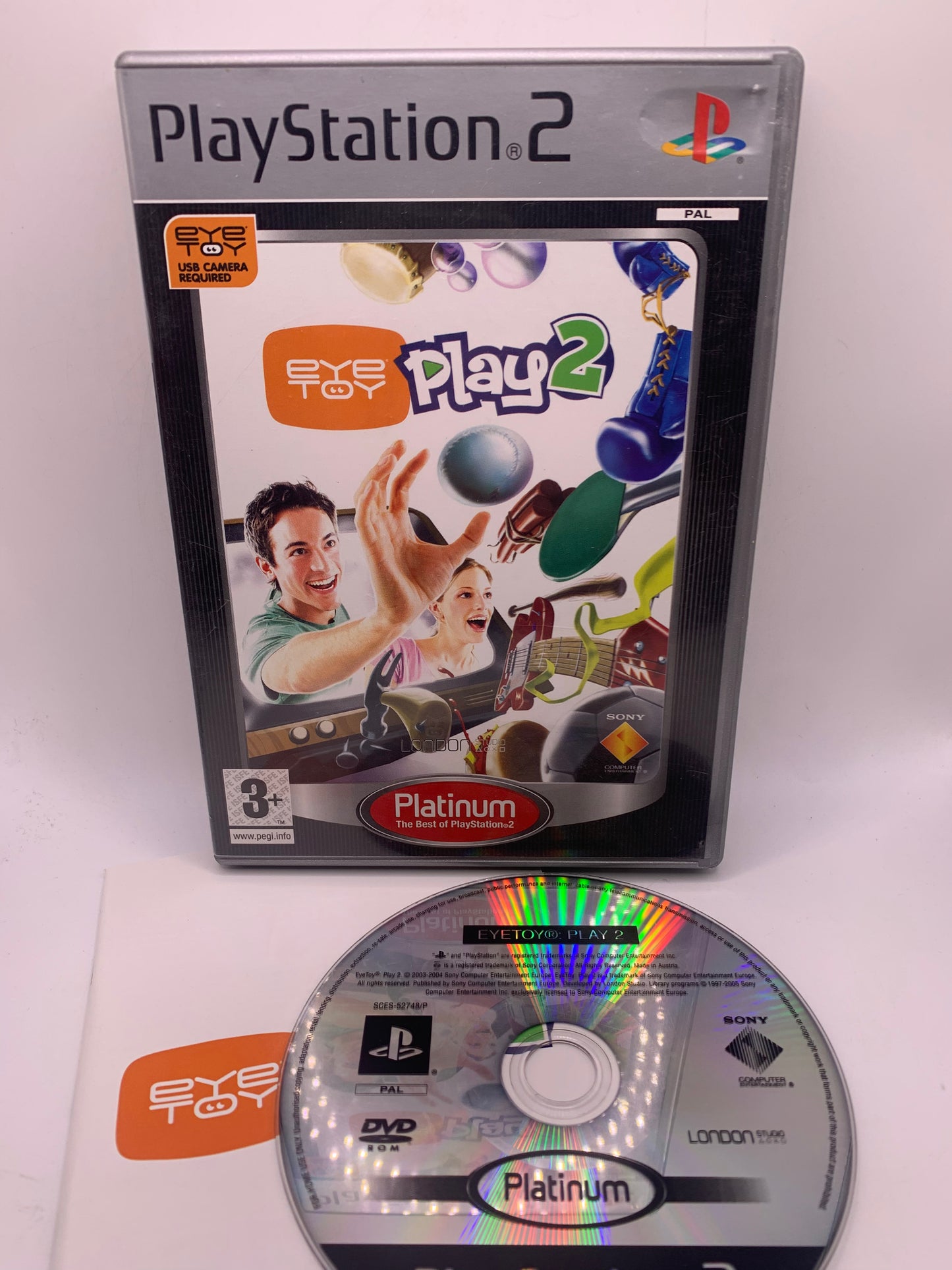 EyeToy: Play 2 (Platinum)  – PlayStation 2