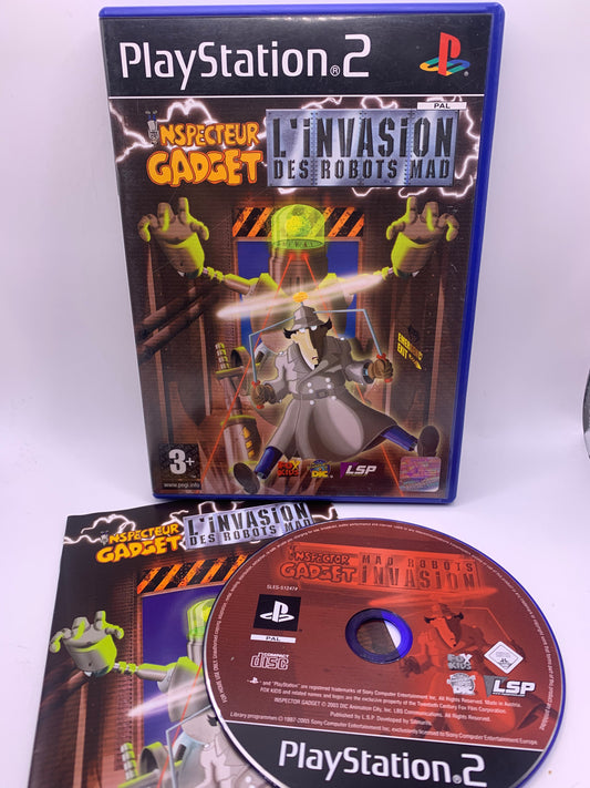 Inspecteur Gadget: L'Invasion des Robots Mad (Inspector Gadget Mad Robots Invasion) - PlayStation 2