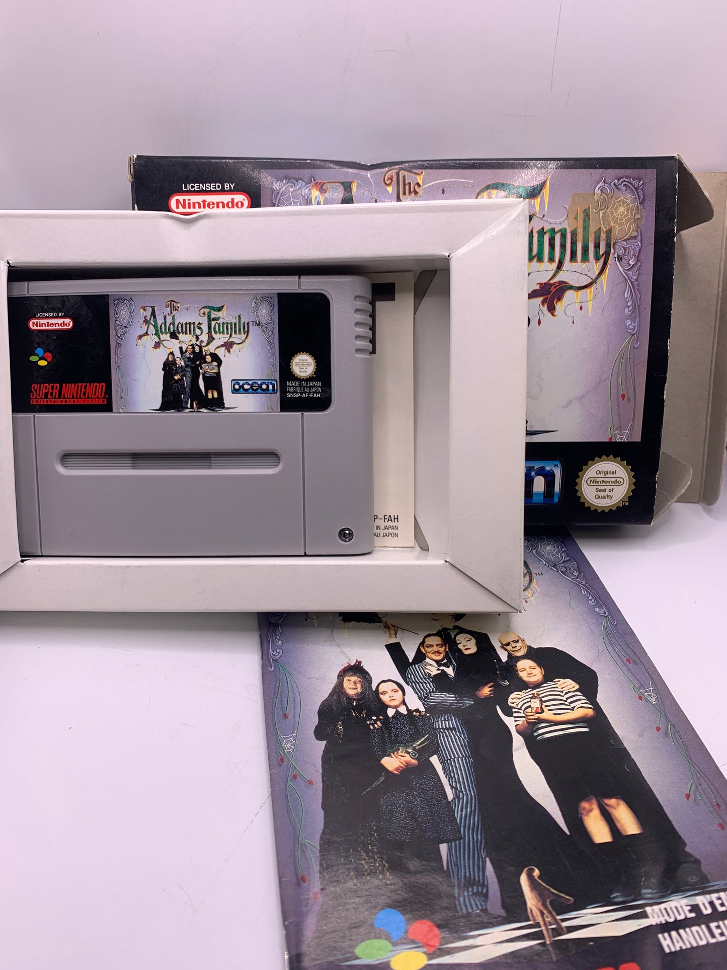 The Addams Family (CIB, lichte deuk) - SNES