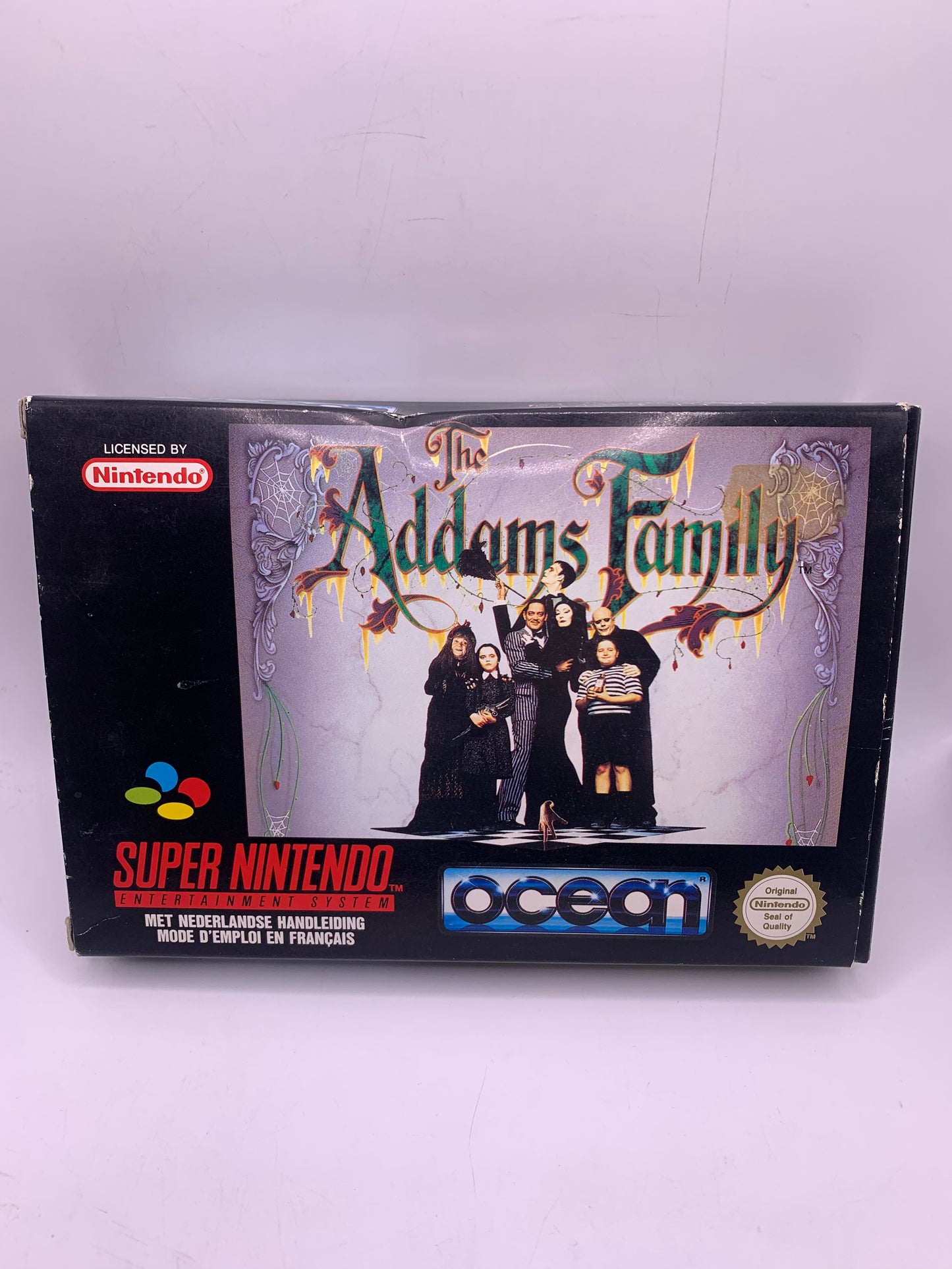 The Addams Family (CIB, lichte deuk) - SNES