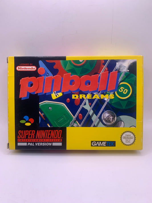 Pinball Dreams (CIB, licht sticker) - SNES
