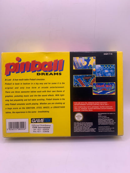 Pinball Dreams (CIB, licht sticker) - SNES
