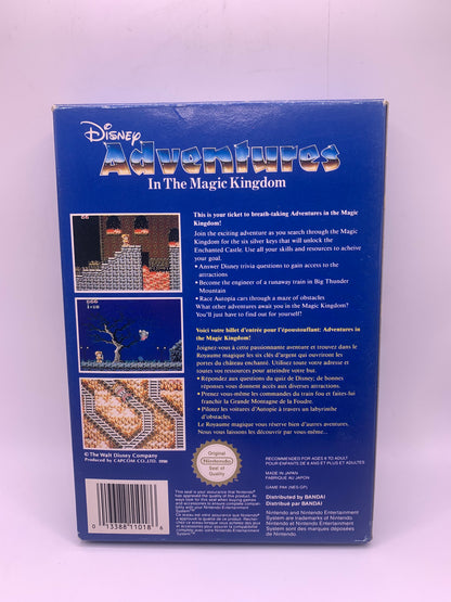 Disney Adventures in the Magic Kingdom (CIB, sticker voor) - NES