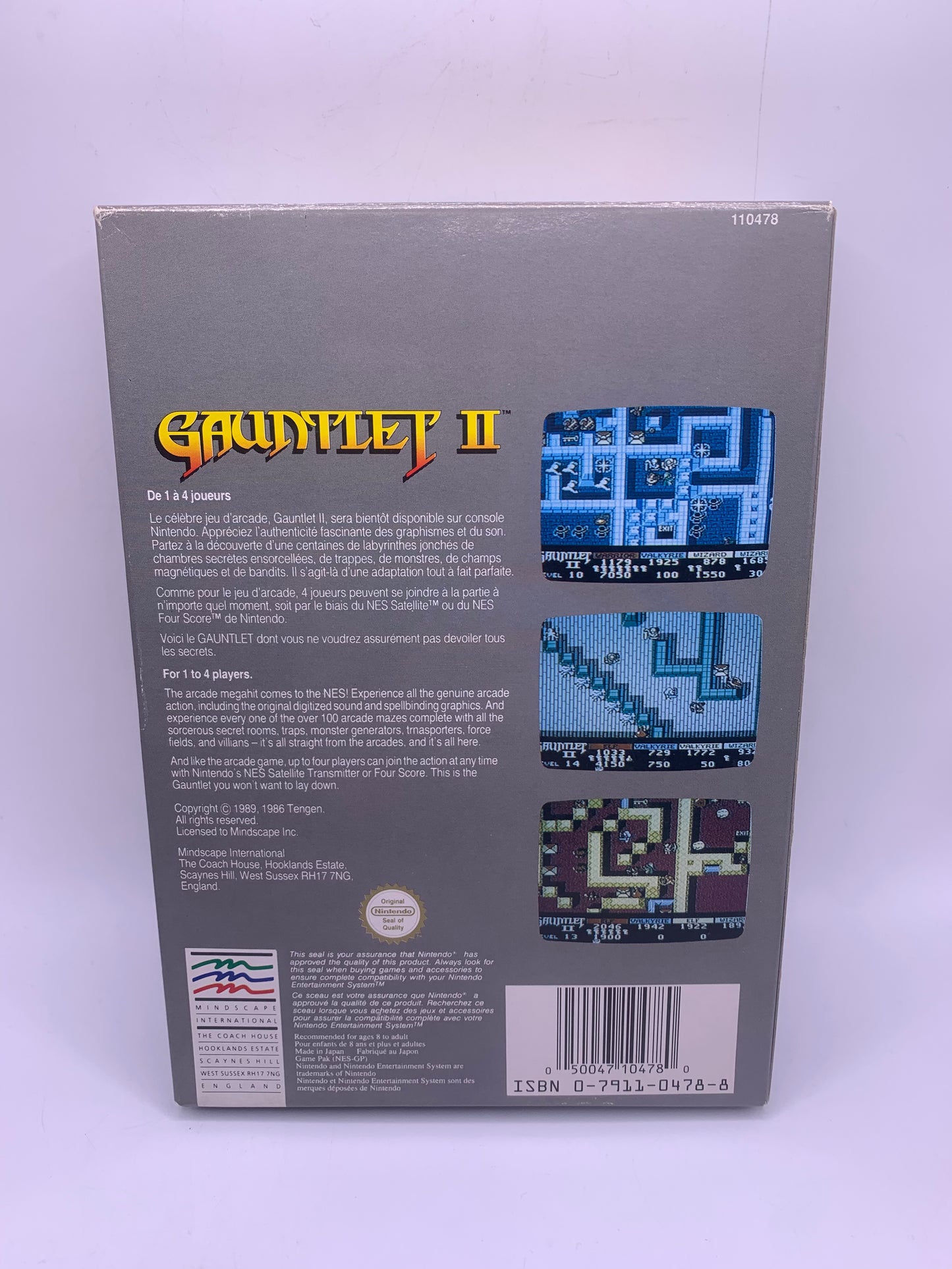 Gauntlet II (CIB) - NES