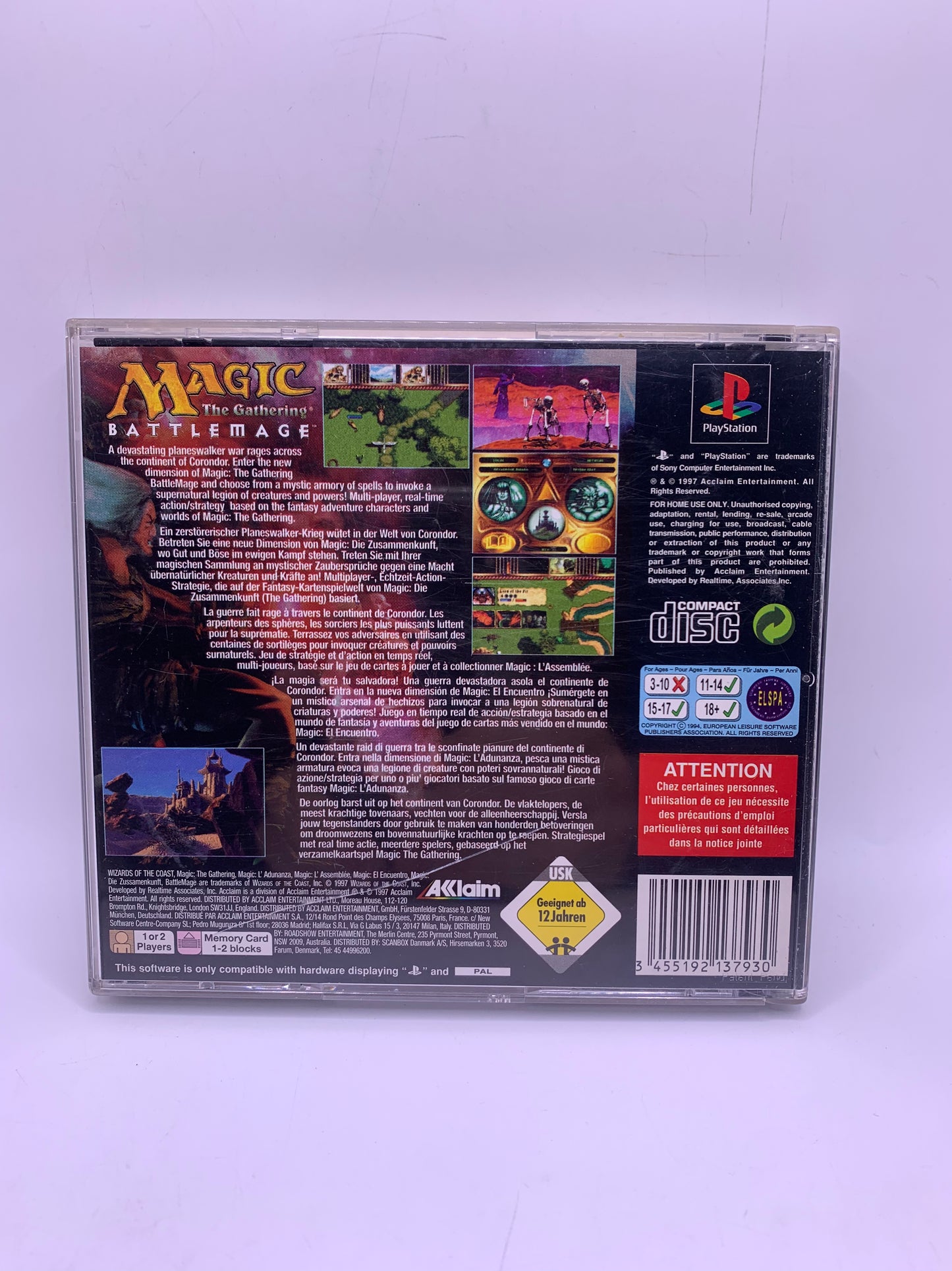 Magic: The Gathering - Battlemage (Deutsche) - Playstation