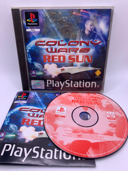 Colony Wars: Red Sun (Sticker voor, case los) - Playstation