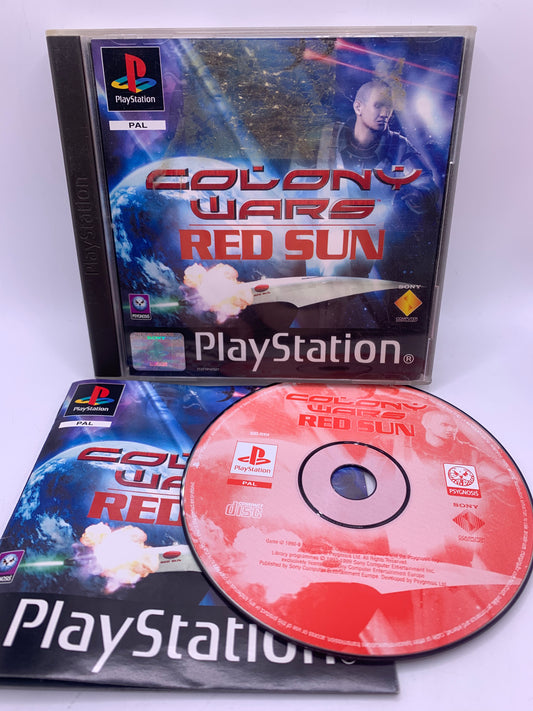 Colony Wars: Red Sun (Sticker voor, case los) - Playstation