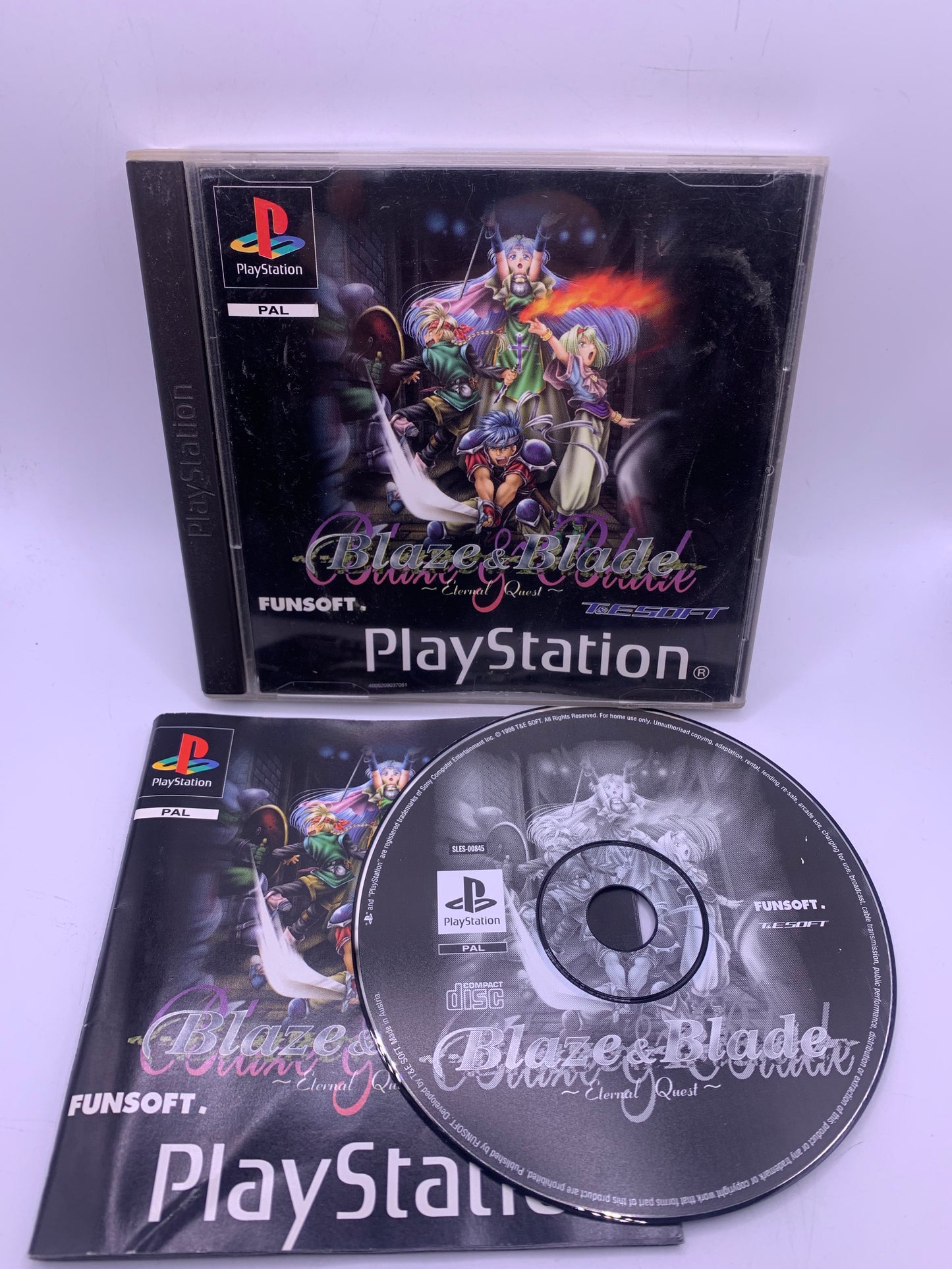 Blaze & Blade: Eternal Quest - Playstation