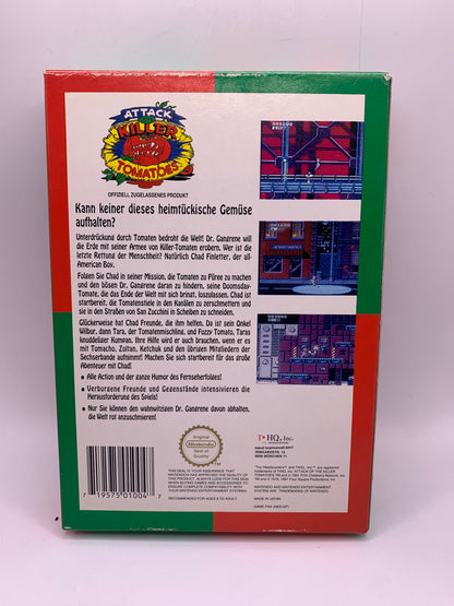 Attack of the Killer Tomatoes (CIB) (NOE) (Sticker voor) - NES