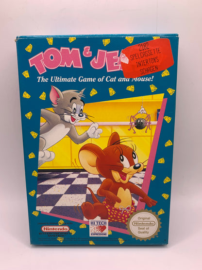 Tom & Jerry (CIB) (Sticker voor) - NES