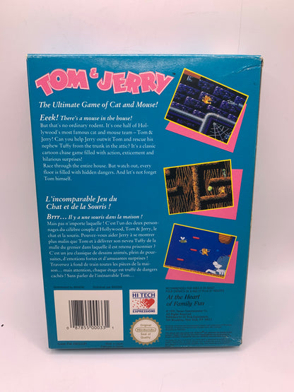 Tom & Jerry (CIB) (Sticker voor) - NES