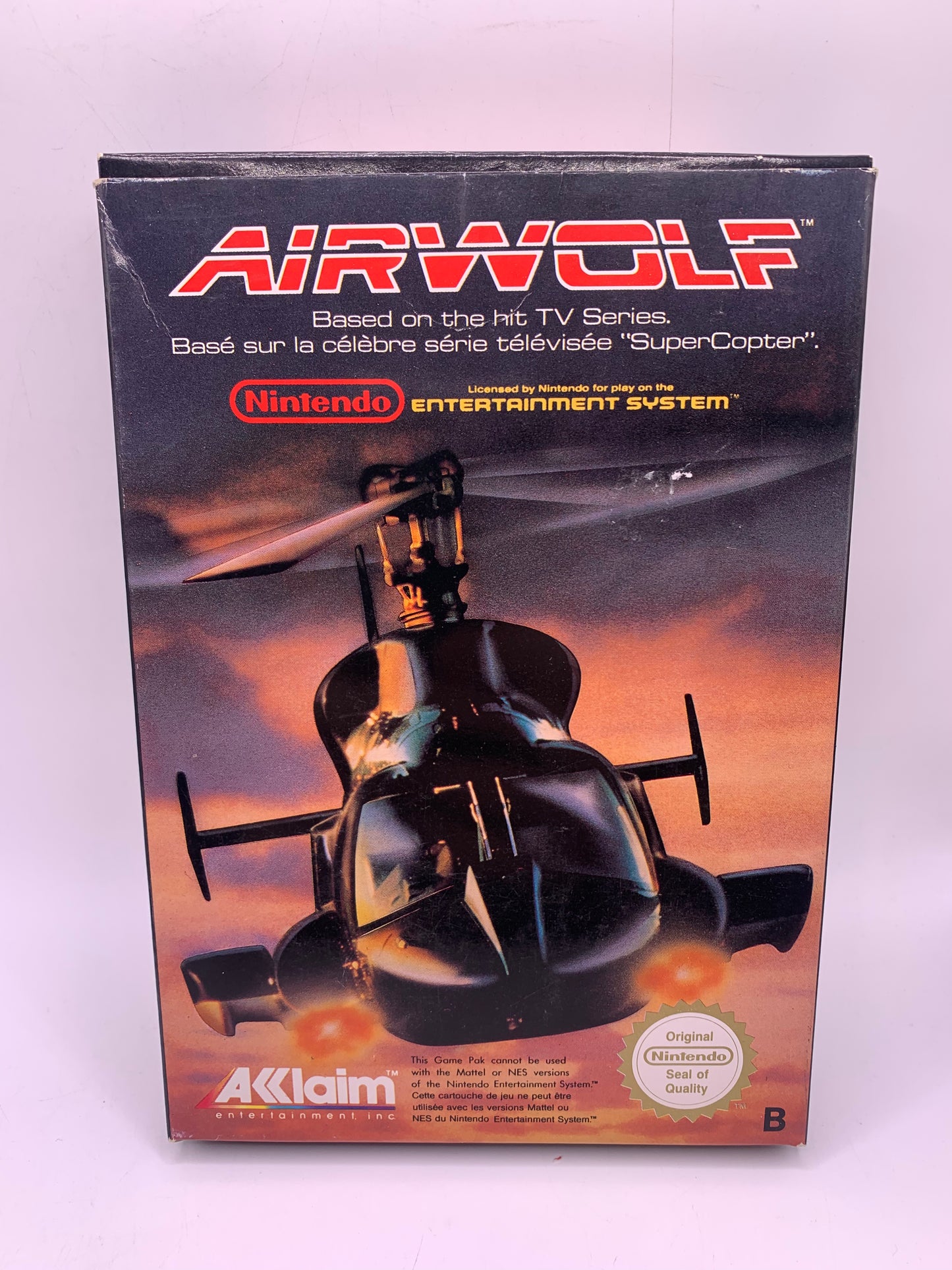 Airwolf (CIB) - NES