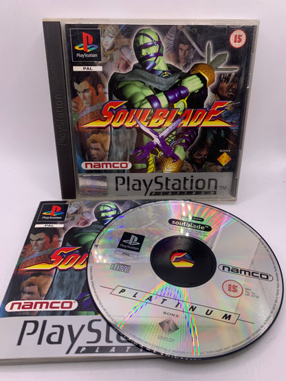 Soul Blade (Platinum, case licht beschadigd) - Playstation