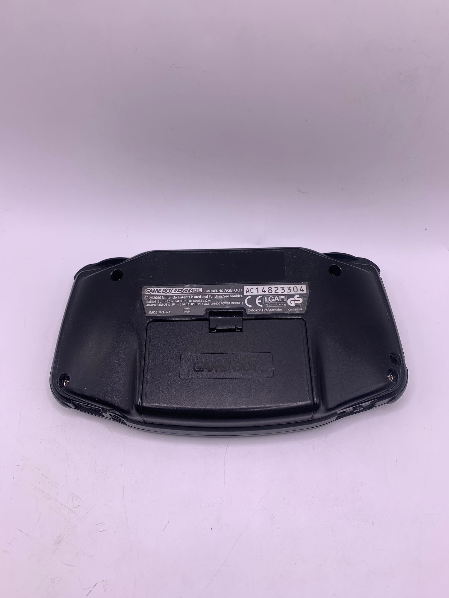 Gameboy Advance (Zwart)