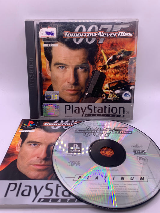 007: Tomorrow Never Dies (Platinum, case gebruikt) - Playstation