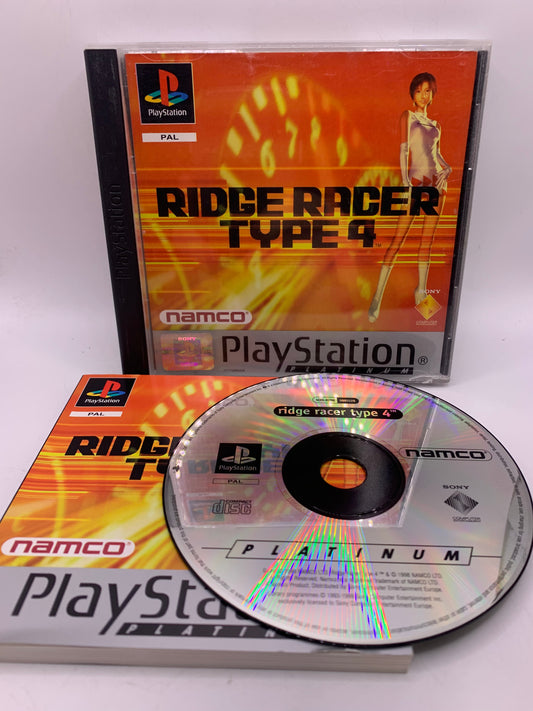 Ridge Racer Type 4 (Platinum) – PlayStation