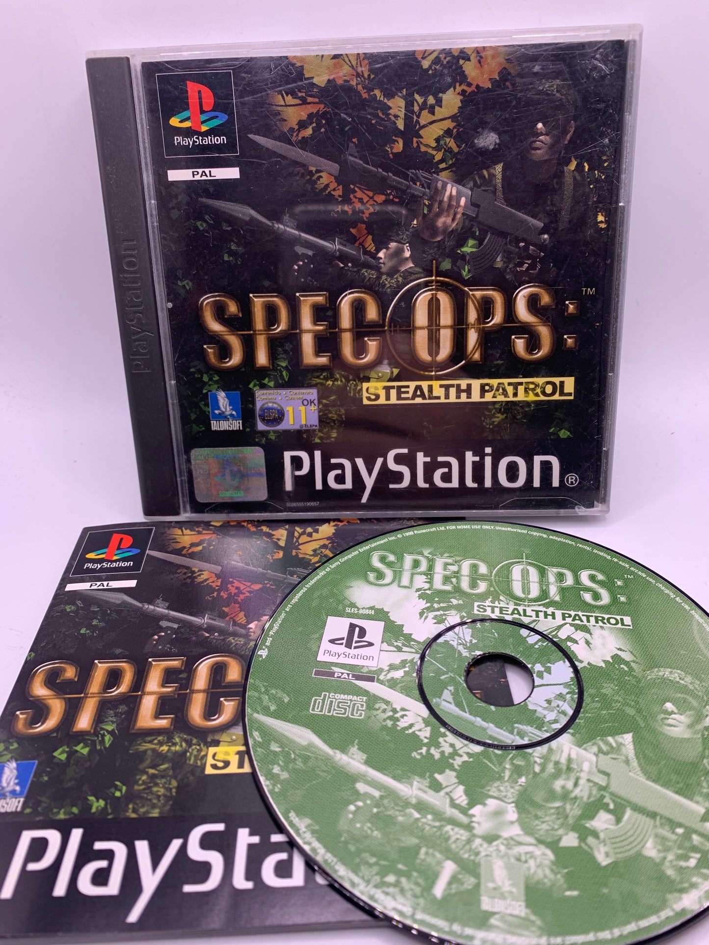 Spec Ops: Stealth Patrol (Case kapot) - Playstation