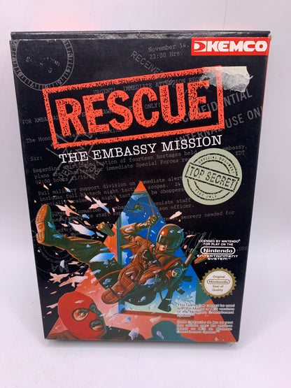 Rescue: The Embassy Mission (CIB) - NES