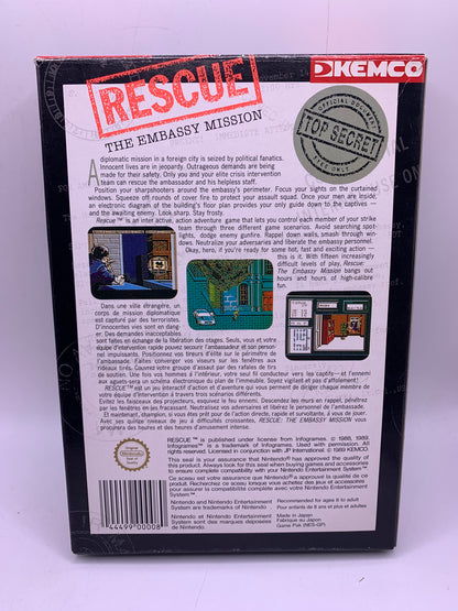 Rescue: The Embassy Mission (CIB) - NES