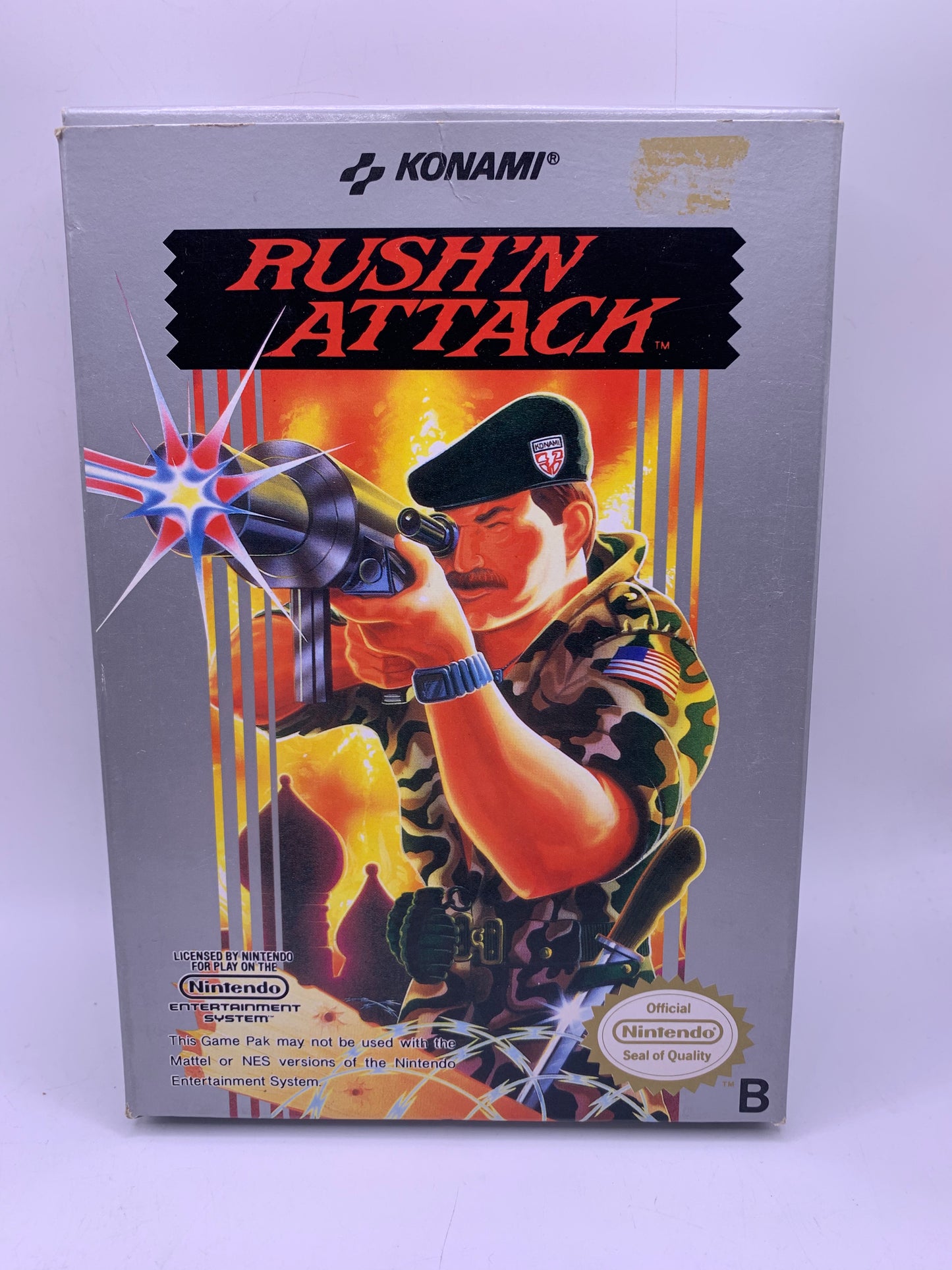 Rush'n Attack (CIB) - NES