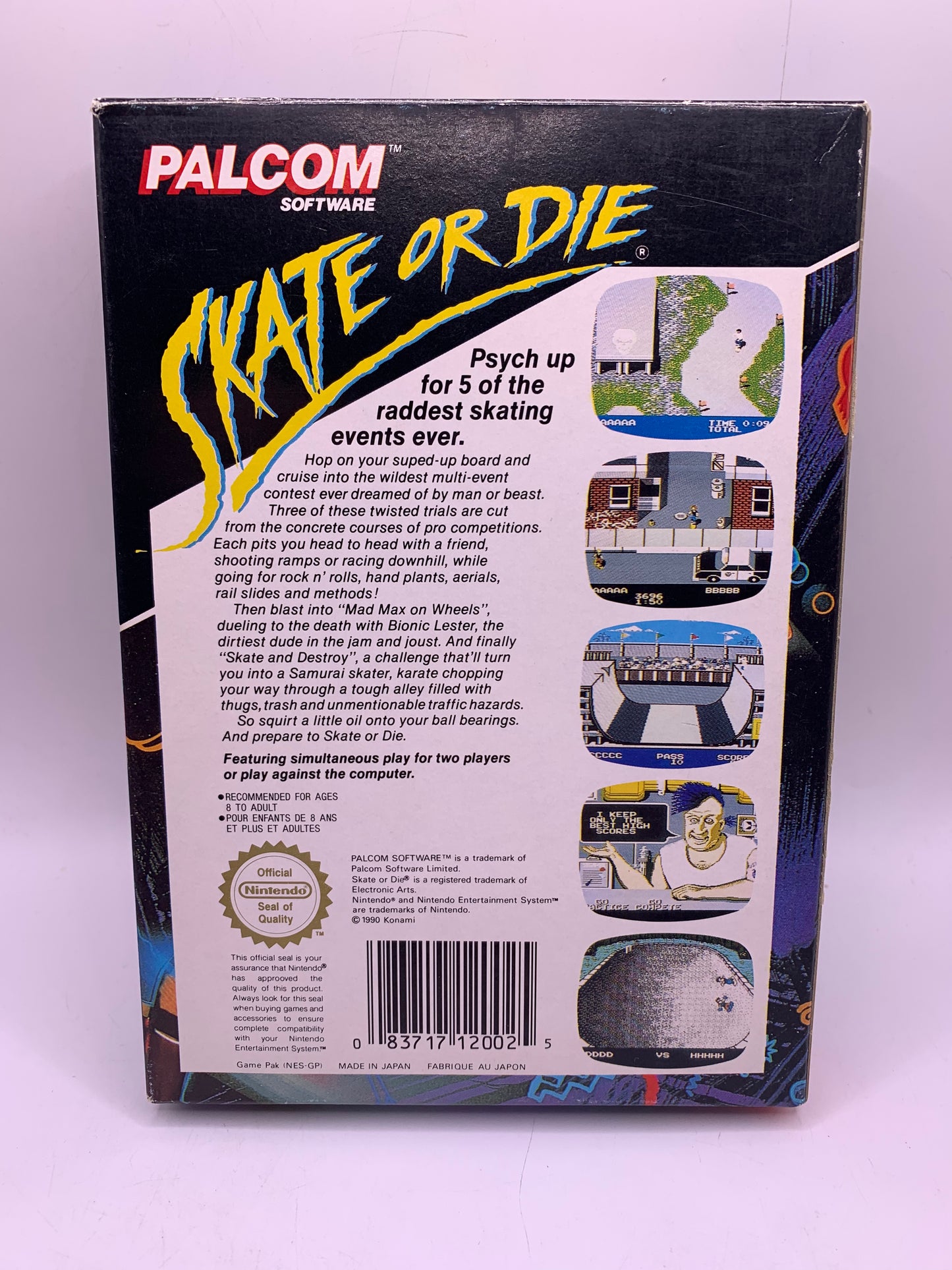 Skate or Die (CIB) - NES