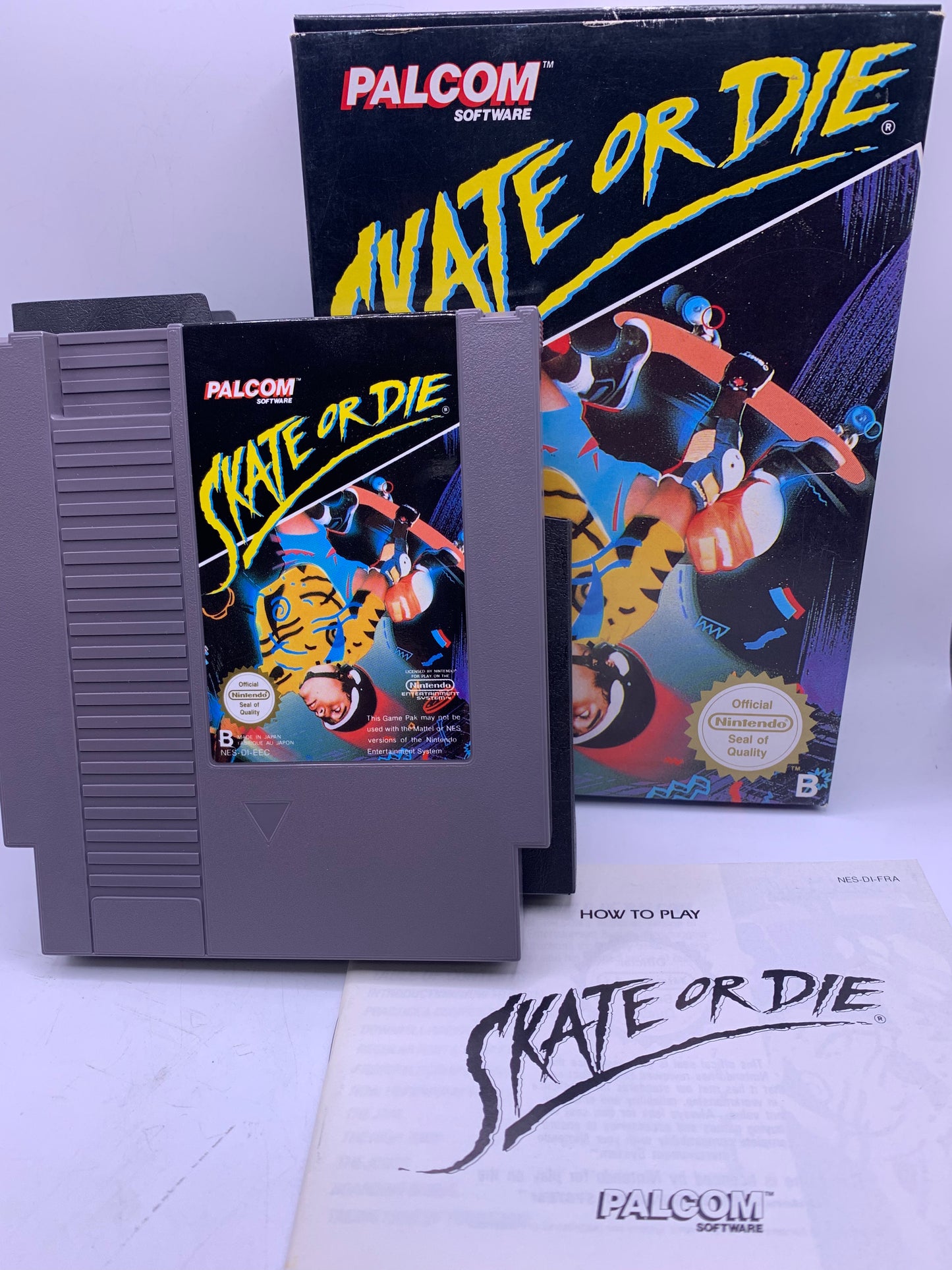Skate or Die (CIB) - NES