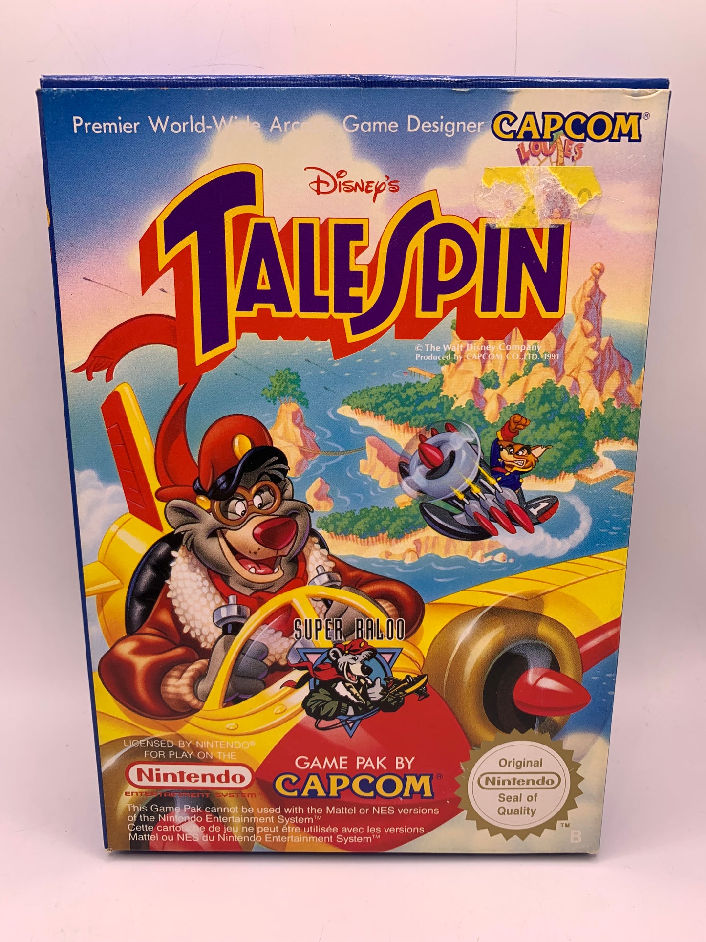 Talespin (CIB, lichte sticker voor) - NES