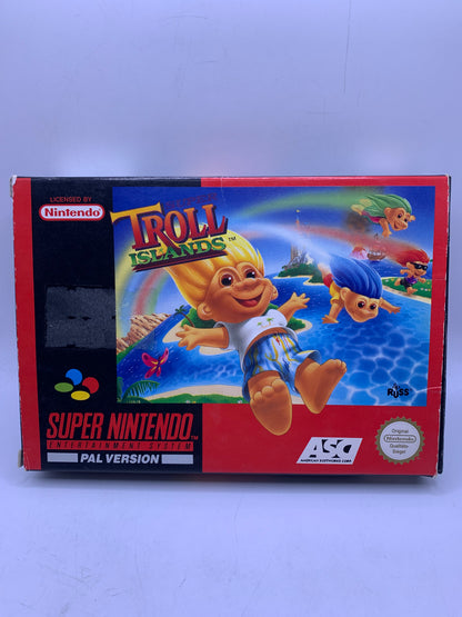 Super Troll Islands (CIB) (NOE) (Lichte sticker) - SNES