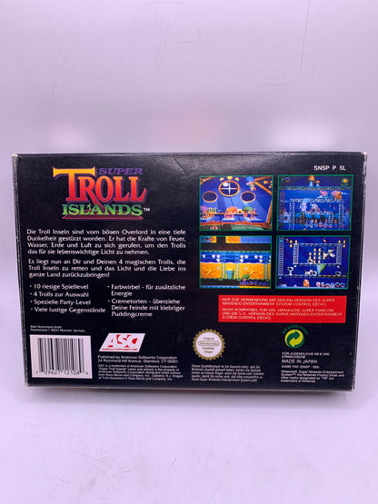 Super Troll Islands (CIB) (NOE) (Lichte sticker) - SNES