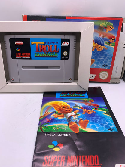 Super Troll Islands (CIB) (NOE) (Lichte sticker) - SNES